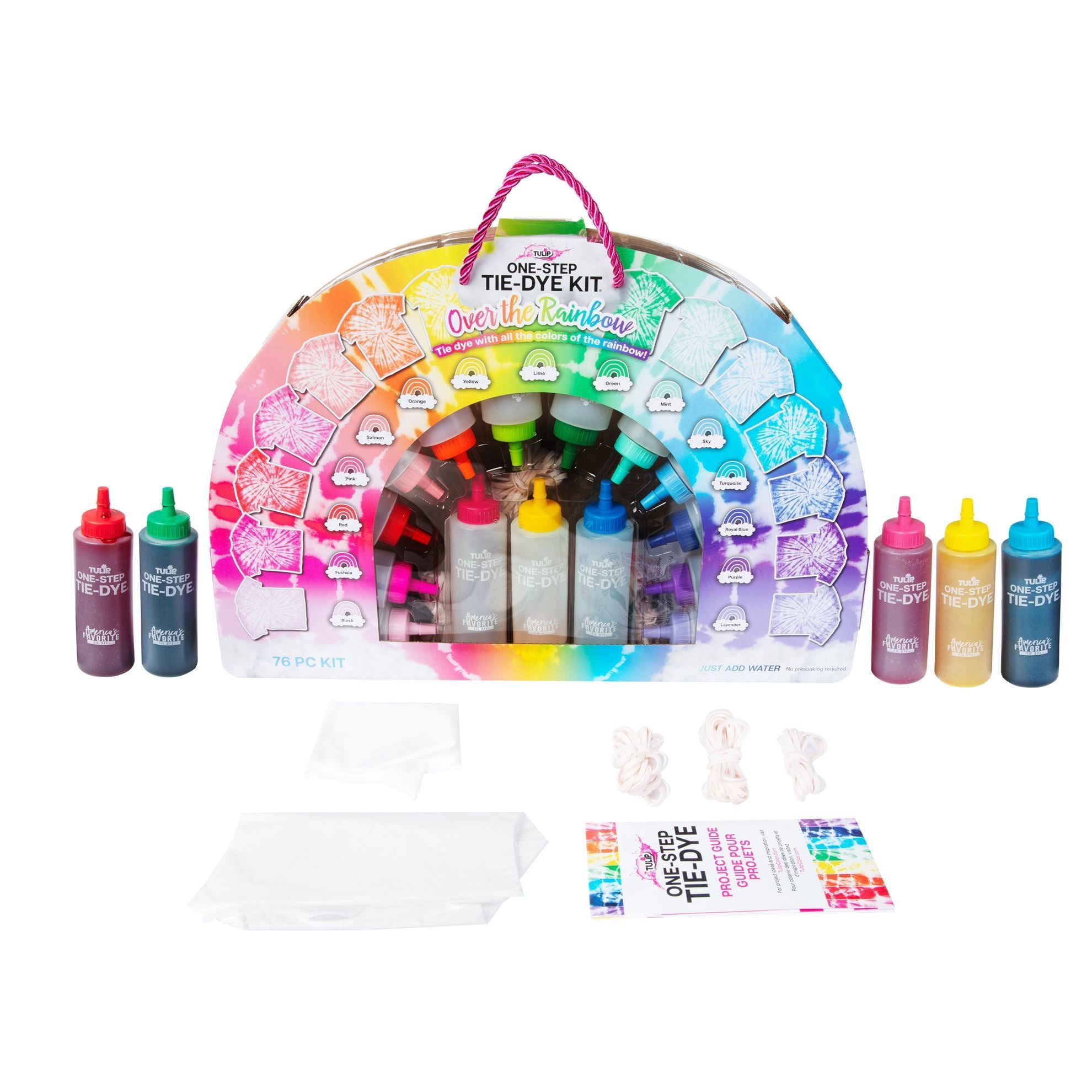 Tulip Over the Rainbow 15-Color One-Step Tie Dye Kit – I Love to