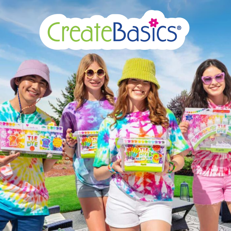Create Basics Tie-Dye Kits & Easy Craft Supplies