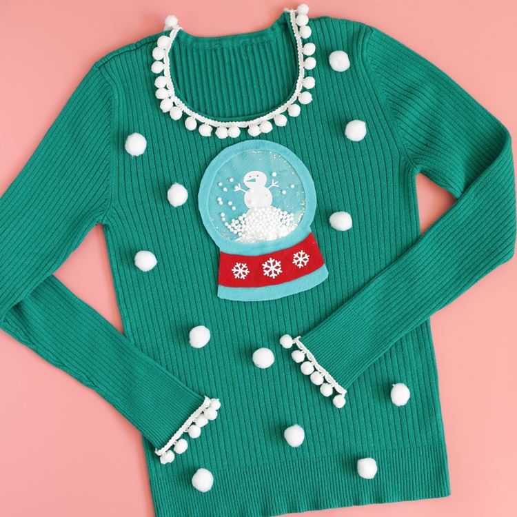 Snow Globe Ugly Christmas Sweater