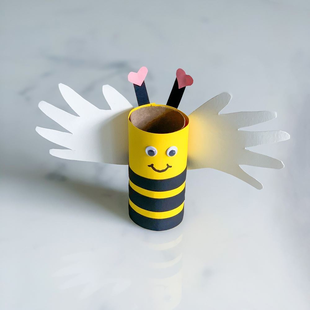 Bee Mine Paper Valentine's Day Craft