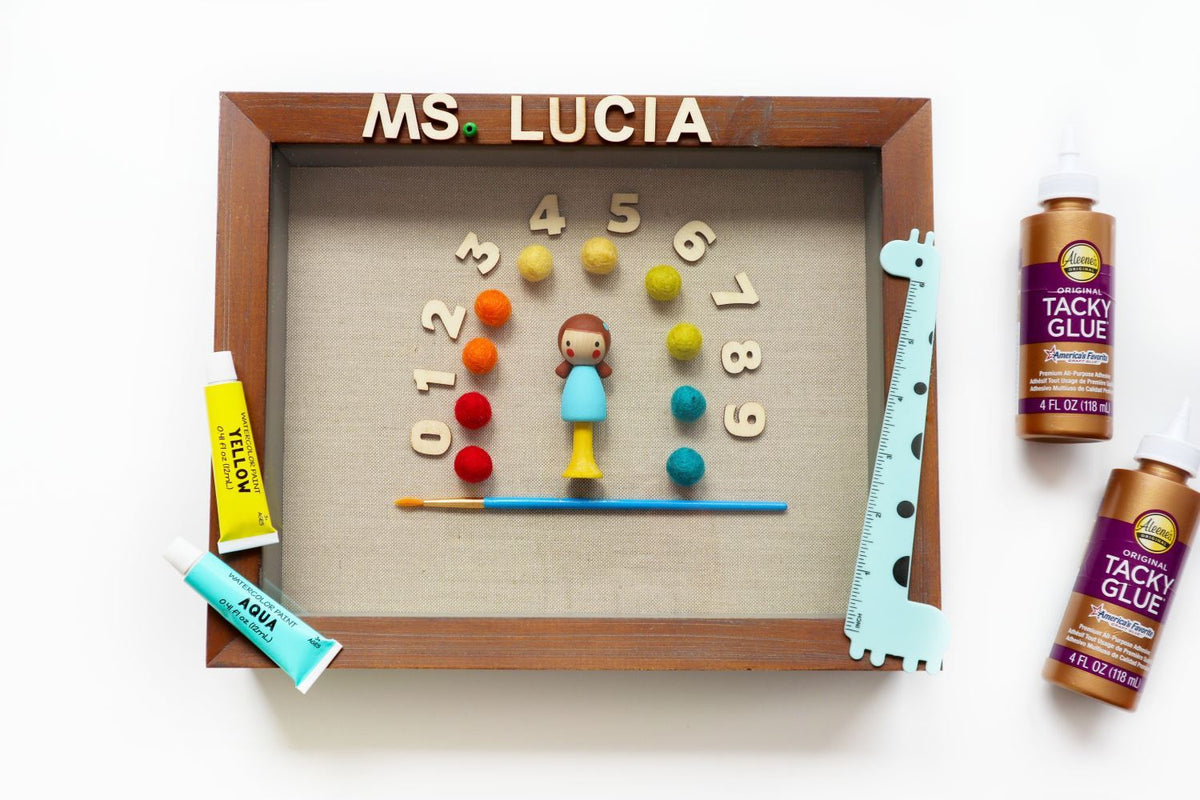DIY Teacher Appreciation Gift with Tacky Glue