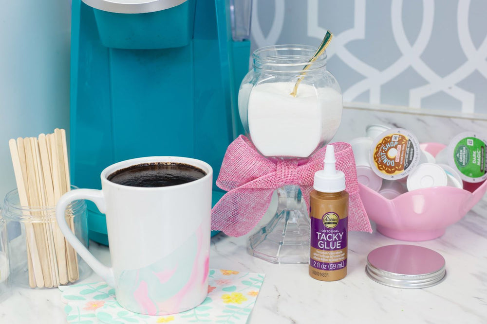 Quick Dollar Store Craft with Aleene’s Original Tacky Glue