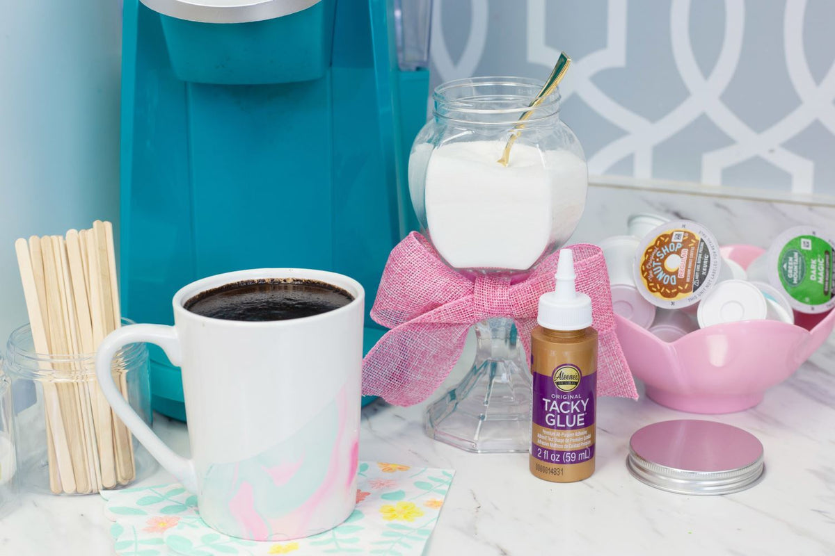 Quick Dollar Store Craft with Aleene’s Original Tacky Glue
