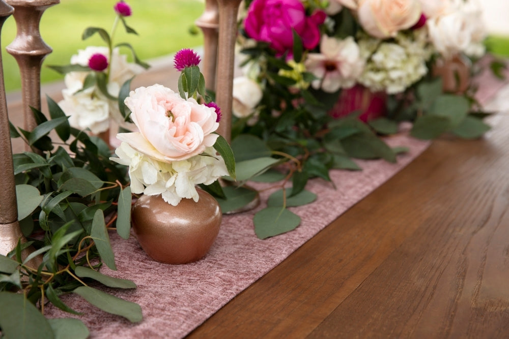 Copper Spray Painted Vases