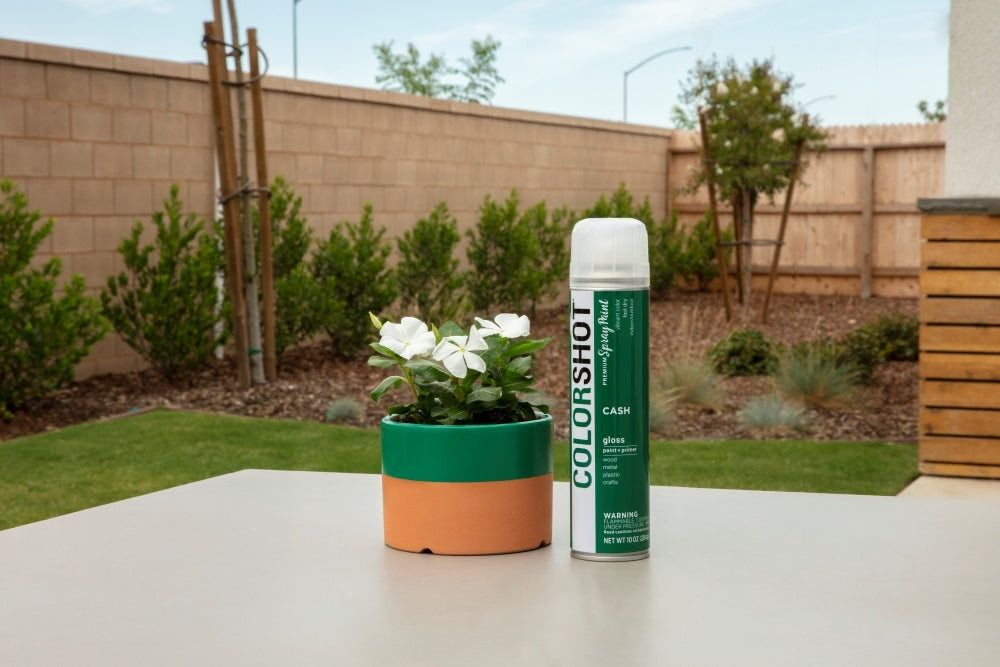 How To Spray Paint Terra Cotta with COLORSHOT