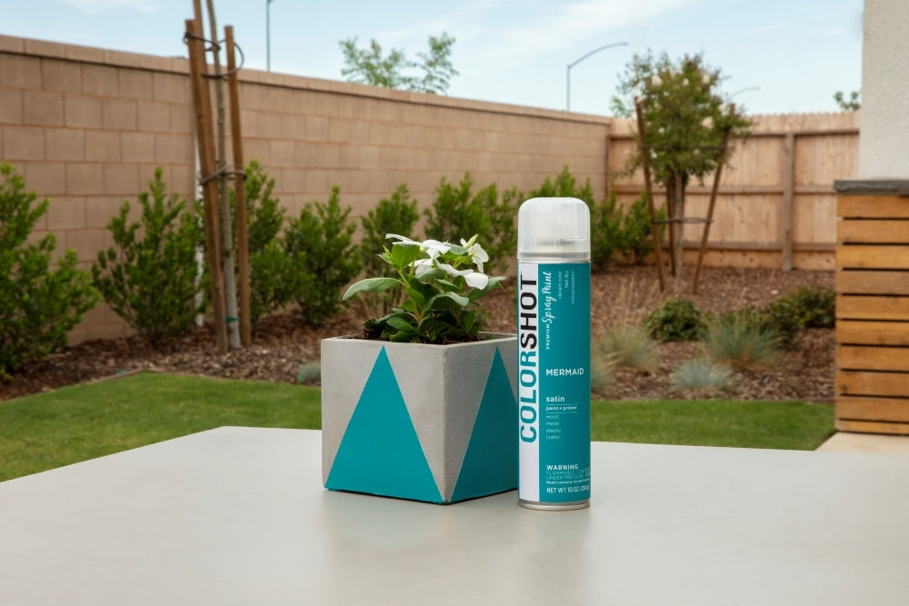 How To Spray Paint Concrete with COLORSHOT