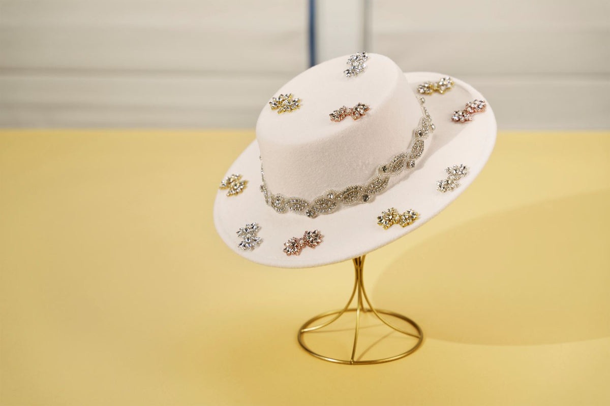Trending DIY Embellishments: Sparkling Fall Hat