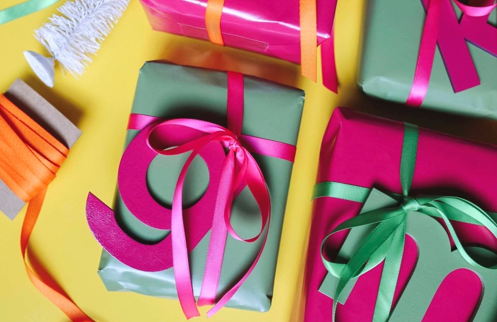 Monogram Custom Gift Wrap