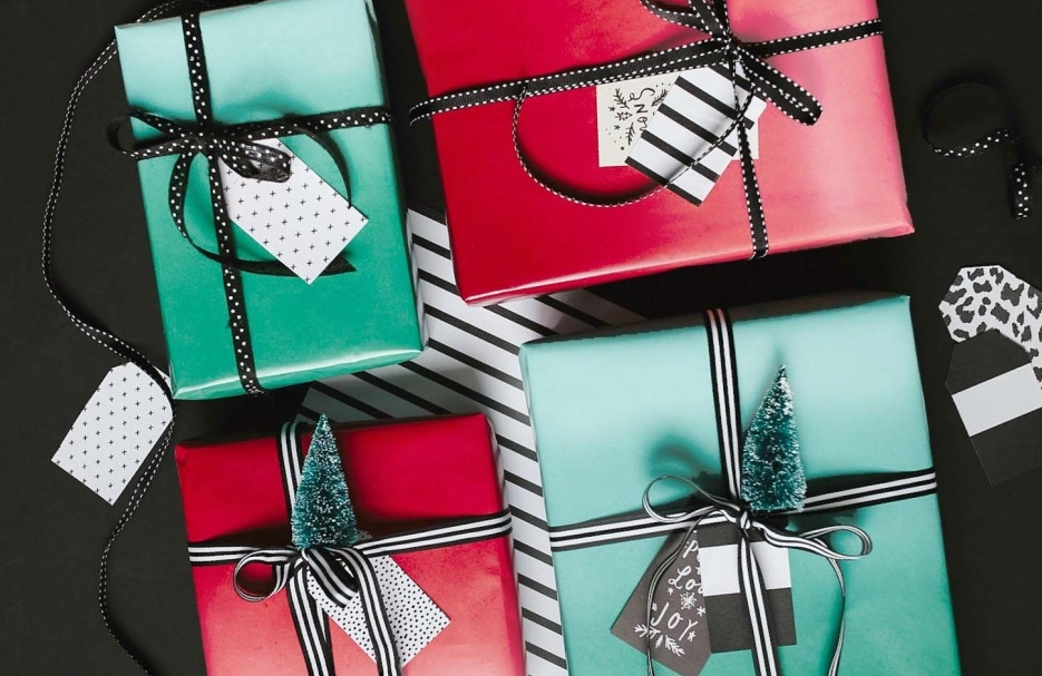 Custom Ombre Gift Wrap
