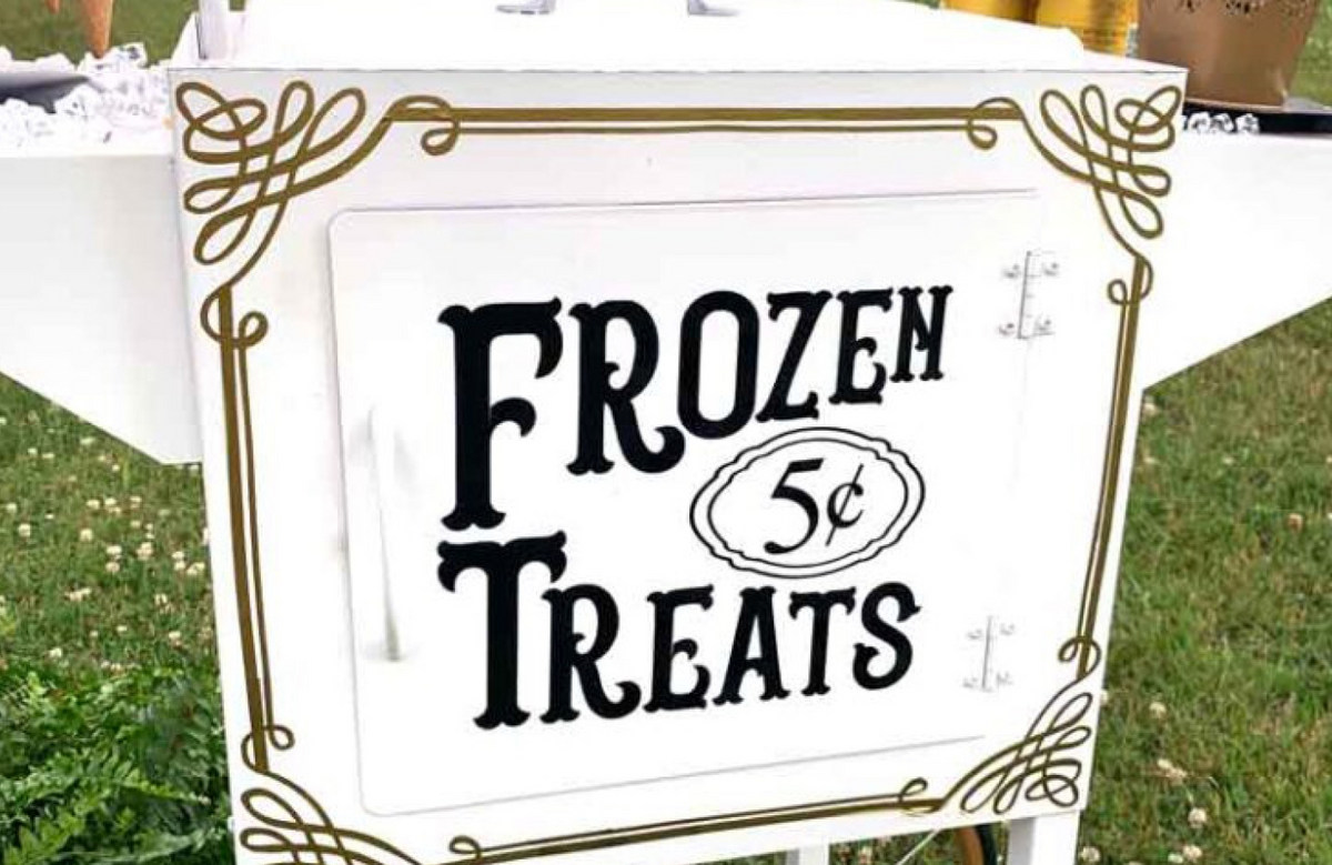 Ice Cream Cart Upcycle Project