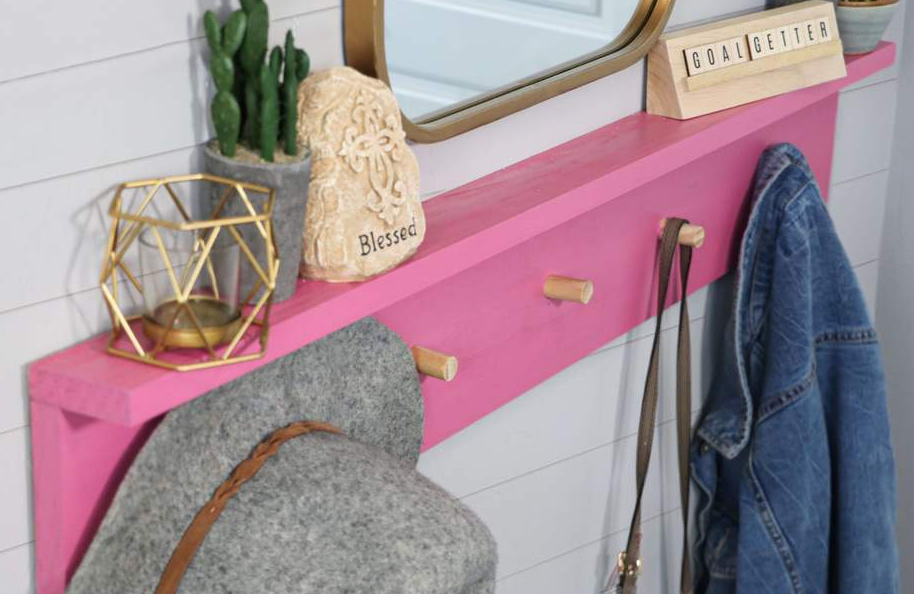 Make Your Coat Rack POP with COLORSHOT