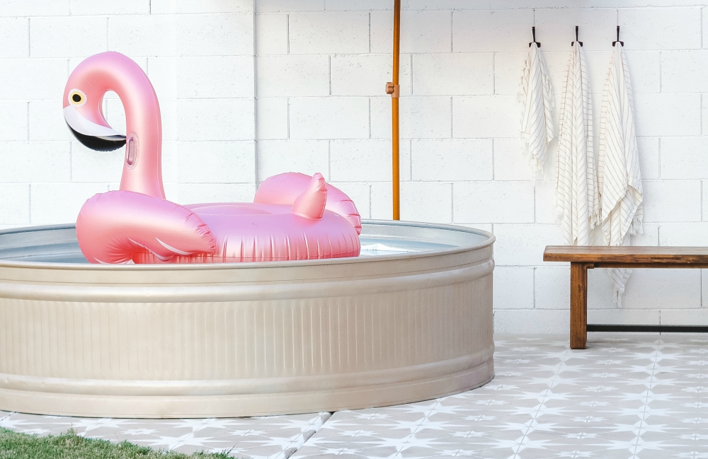 Customize Your Stock Tank Pool with COLORSHOT