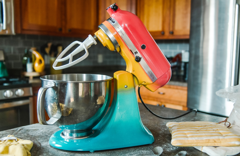 The Best Stand Mixer Makeover Using Spray Paint