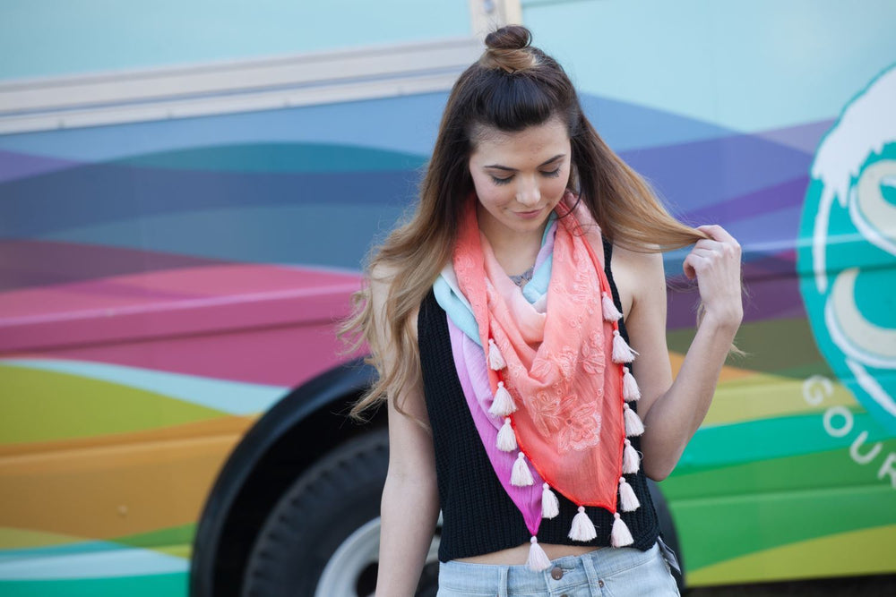 Ombré Dyed Scarf