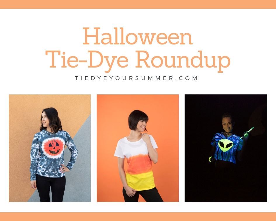 Tricked Out Halloween Tie-Dye Roundup