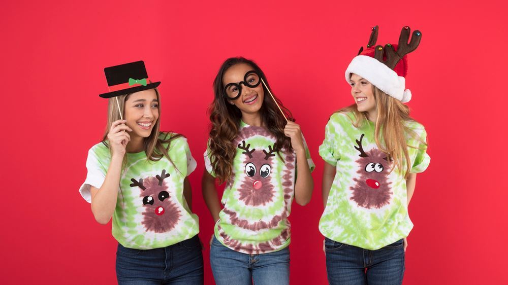 Reindeer Tie-Dye Tutorial