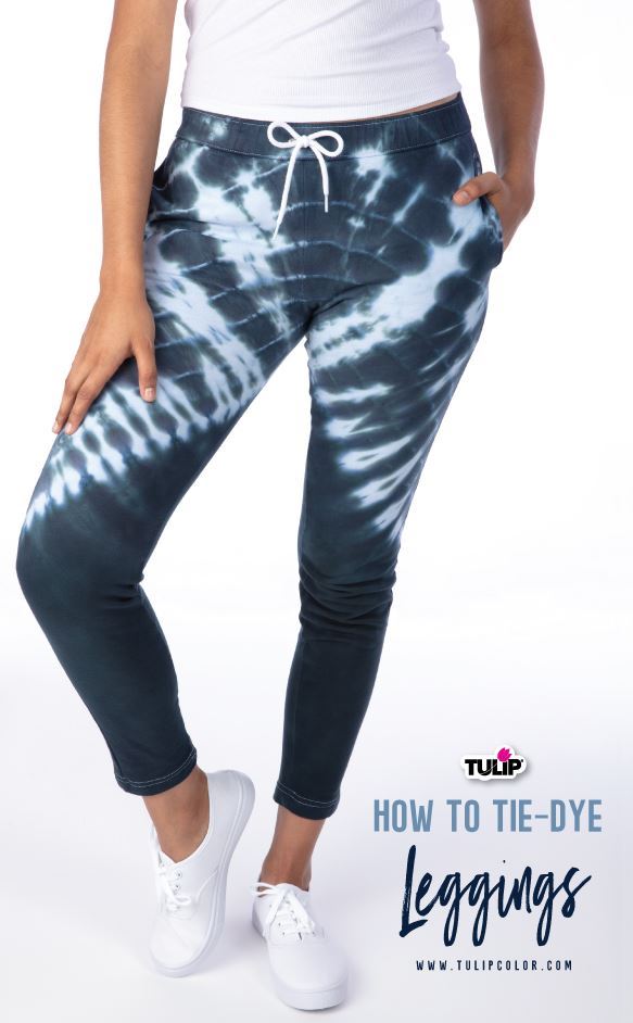 DIY Tie Dye Leggings
