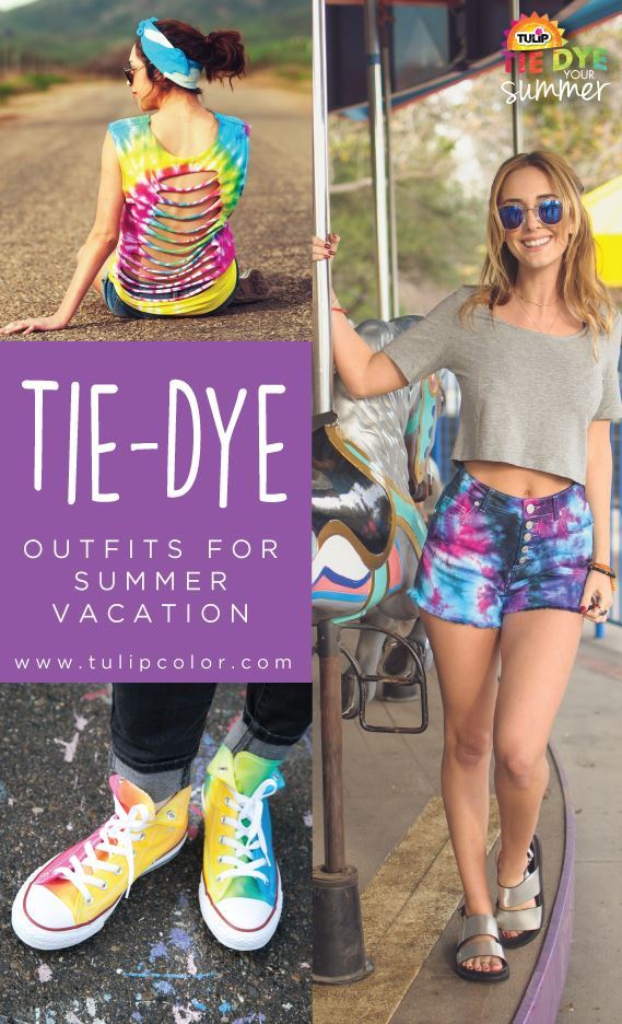 How to Pack Tie Dye for Summer Vacation