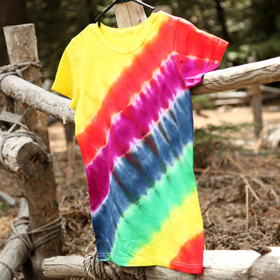 Rainbow on the Rise Tie-Dye T-shirt