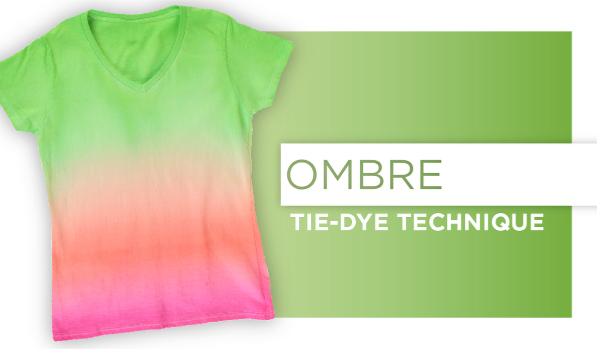 Ombre Tie-Dye Technique