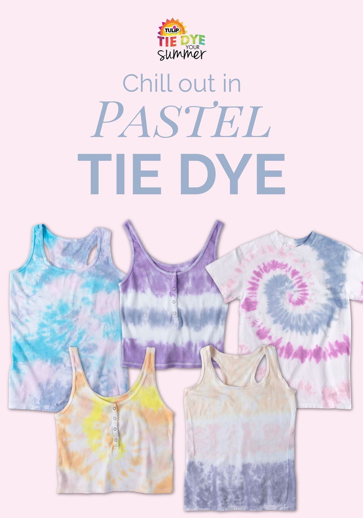 9 More Pastel Tie-Dye Ideas