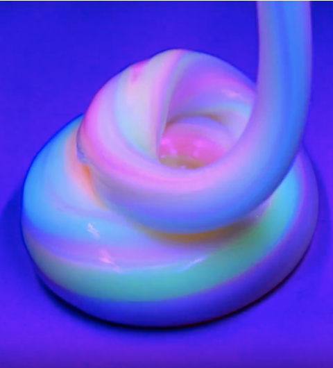 Glow-in-the-dark slime