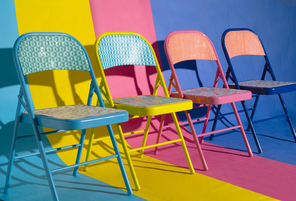 easy spray paint metal chair upcycling 