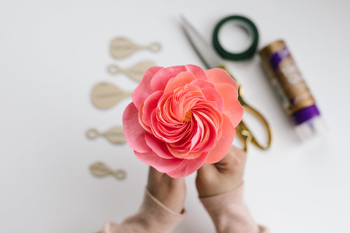 The Art of Making Paper Flowers with Pink & Posey