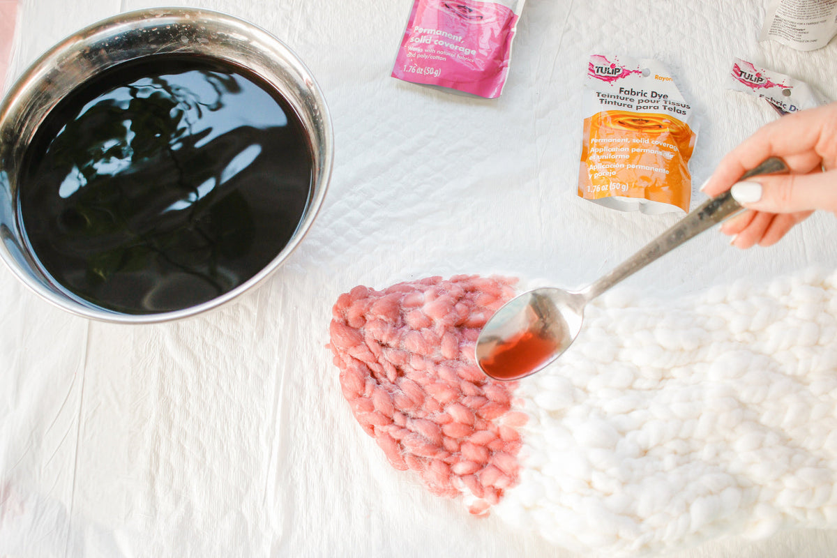Can you dye yarn?