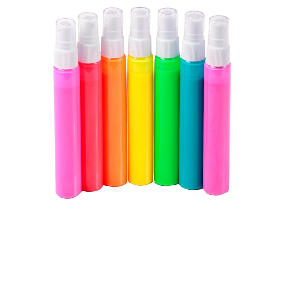 Picture of 31424 Fabric Spray Paint Mini Neon 7 Pack