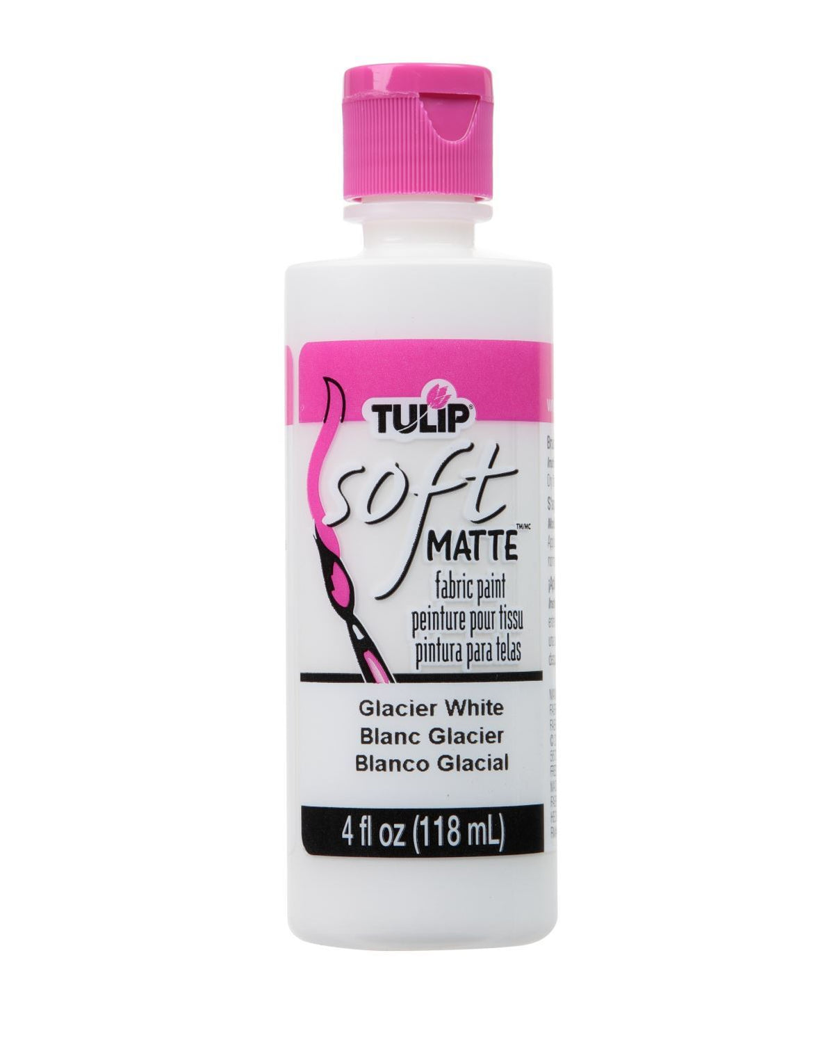 Picture of 20403 Brush-On Fabric Paint Glacier White Matte 4 oz.