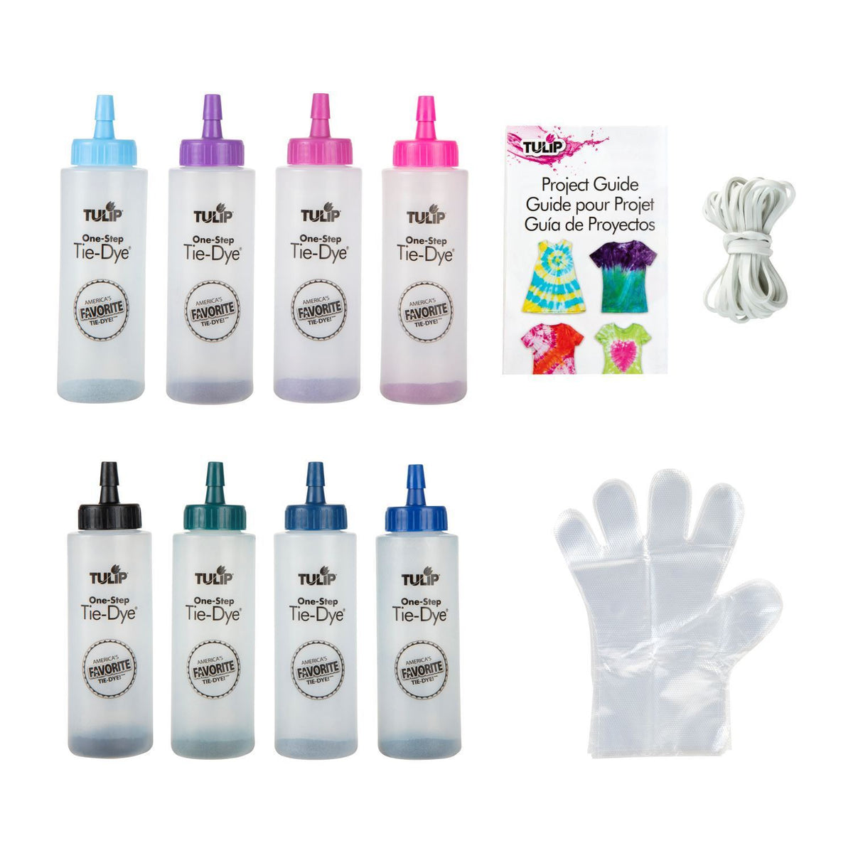 One-Step Tie-Dye Kit Celestial contents