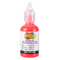 Scribbles Shiny 3D Fabric Paint Bright Red