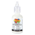 Scribbles Shiny 3D Fabric Paint White Mist