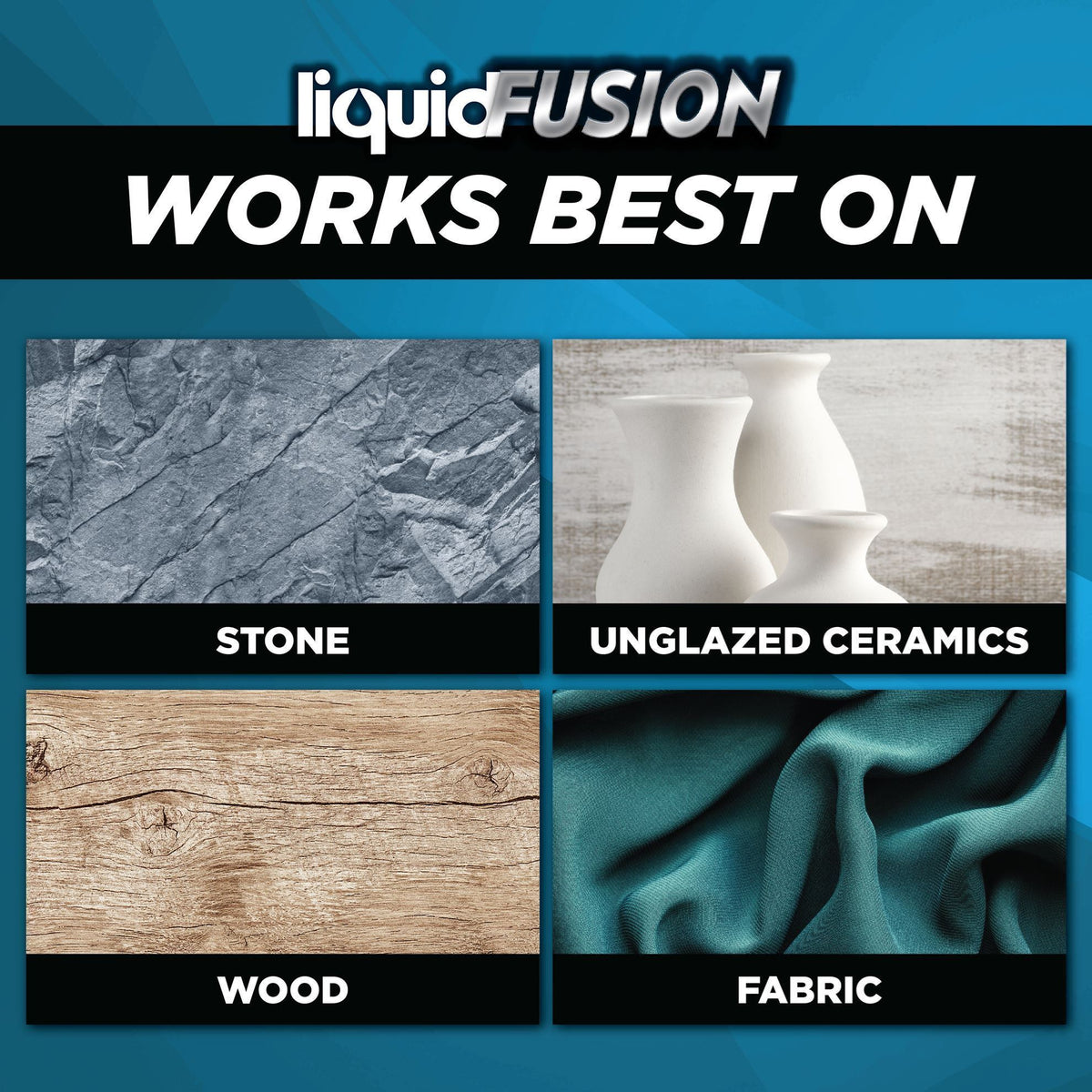 Liquid Fusion® 4 oz. Works best on
