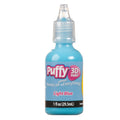 Puffy 3D Paint Shiny Light Blue 1 oz.