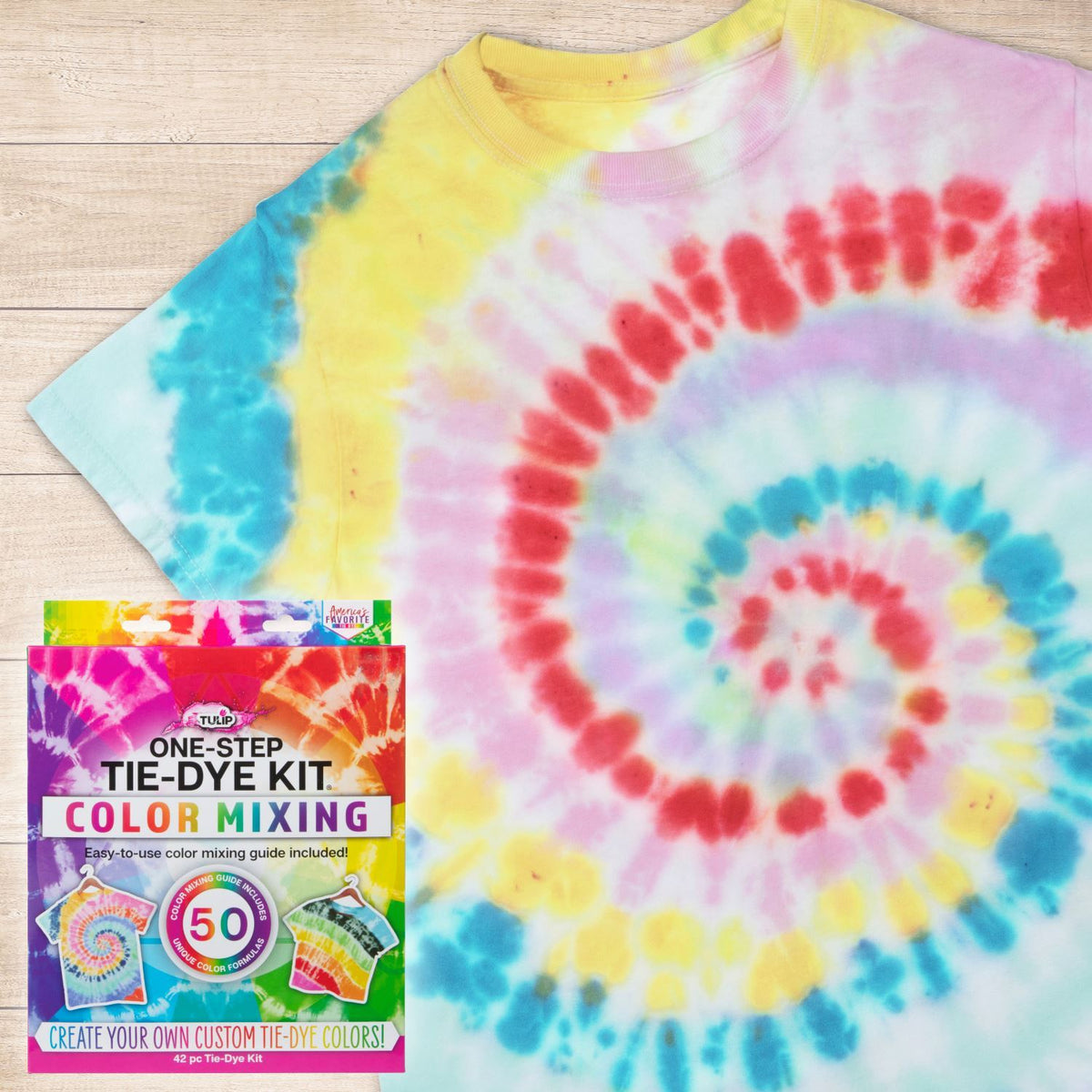 Picture of 47654                               TULIP TIE DYE COLOR MIXING KIT                    