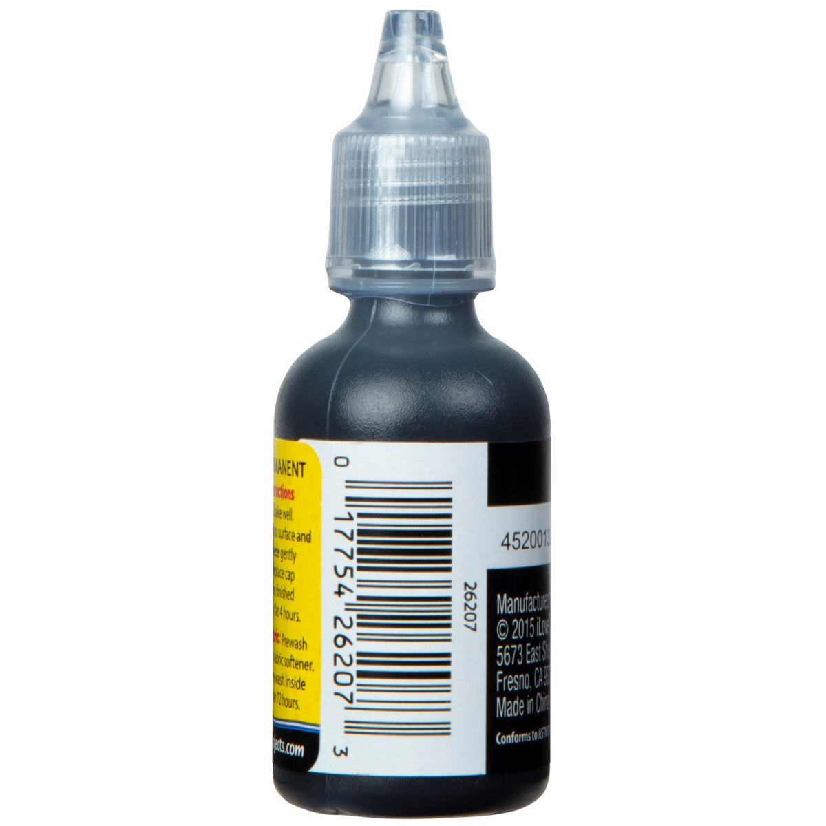 Picture of 26207 Puffy 3D Paint Shiny Black 1 oz.