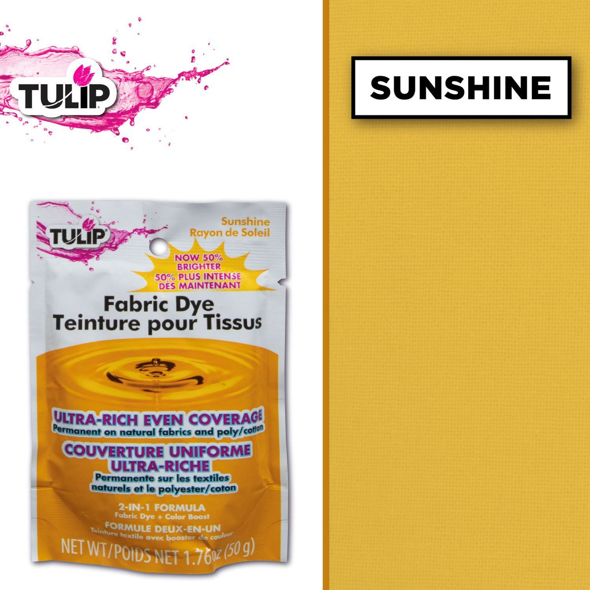Picture of 42737 Tulip® Permanent Fabric Dye Sunshine
