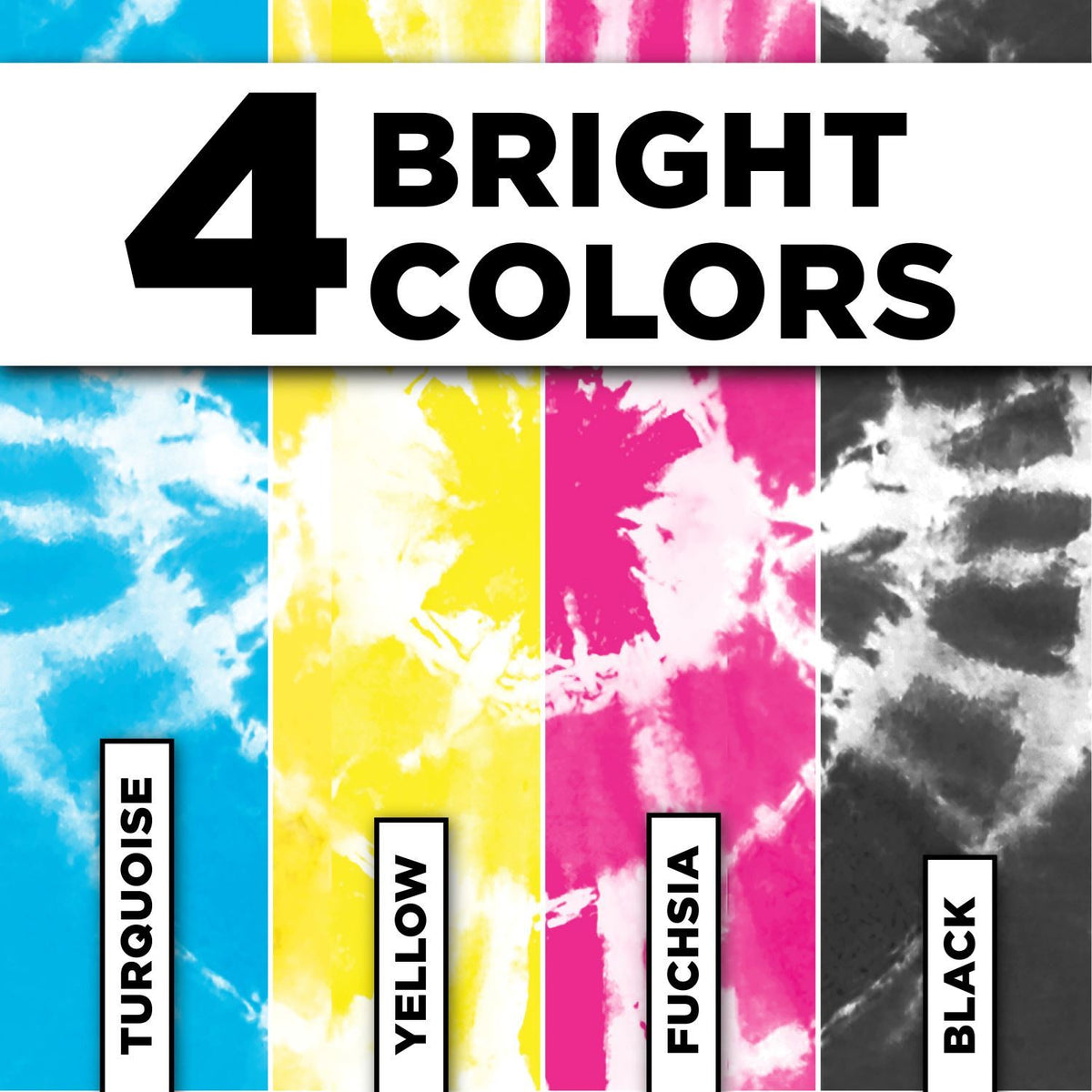 Picture of 33545 Tulip Artisan Soda Ash 4-Color Tie-Dye Kit