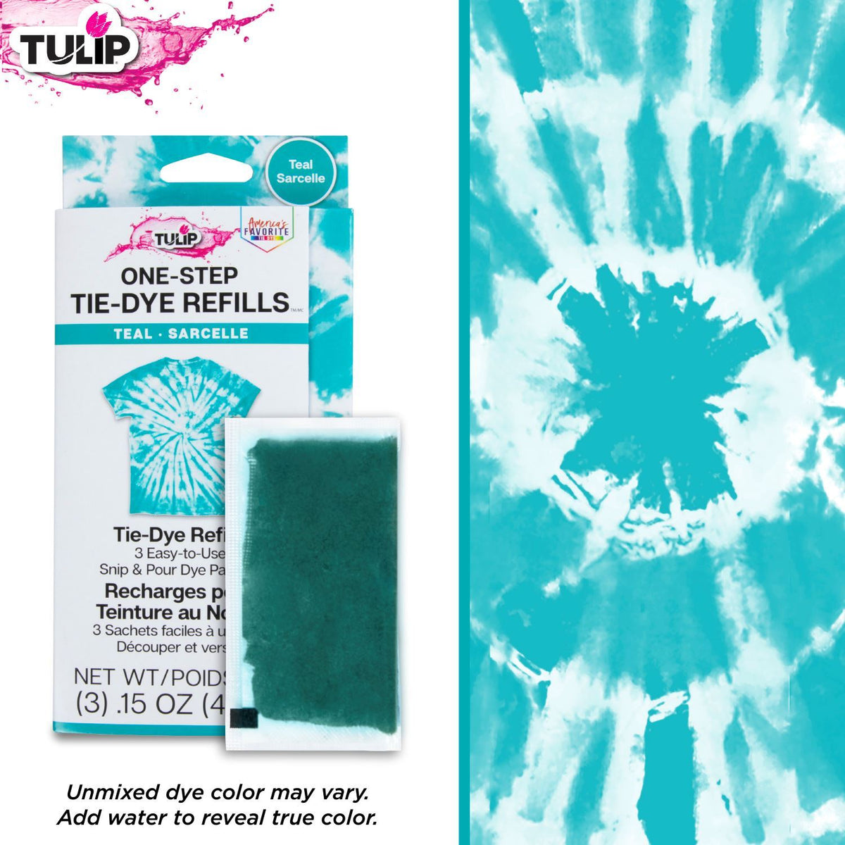 Picture of 47322 One-Step Tie-Dye Refills Teal