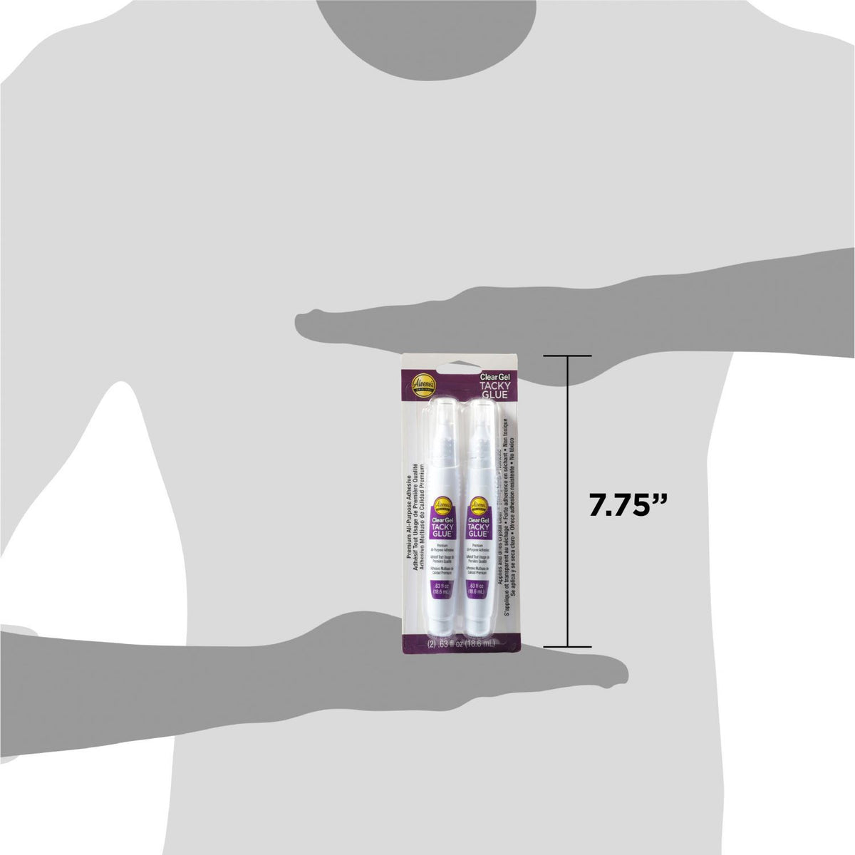 Picture of 29618 Aleene's Clear Gel Tacky Glue Pens 2 Pack
