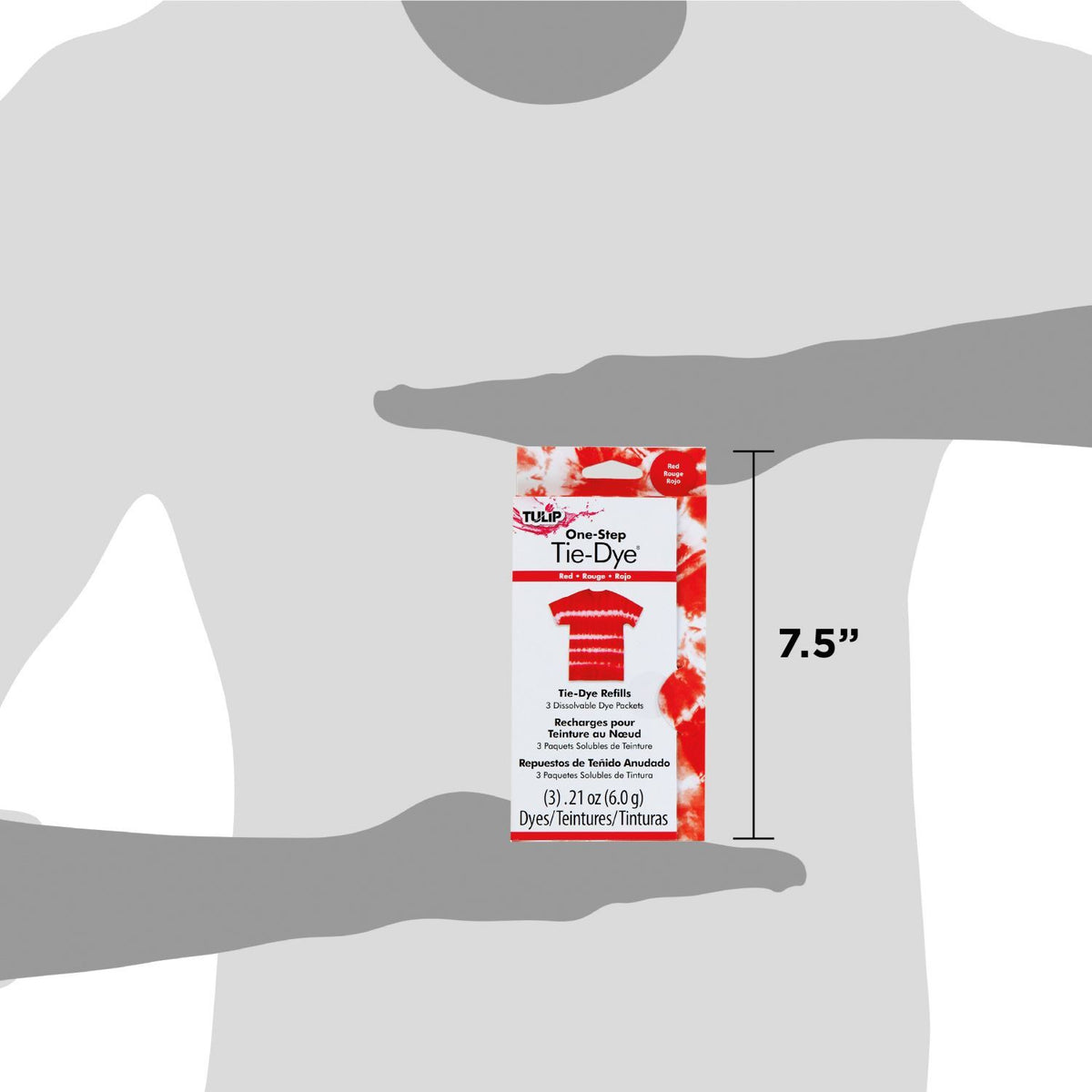 Picture of 29035 One-Step Tie-Dye Refills Red