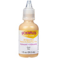 Scribbles Shiny 3D Fabric Paint Gold