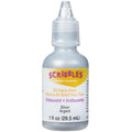 Scribbles Shiny 3D Fabric Paint Silver