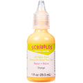 Scribbles Shiny 3D Fabric Paint Neon Orange