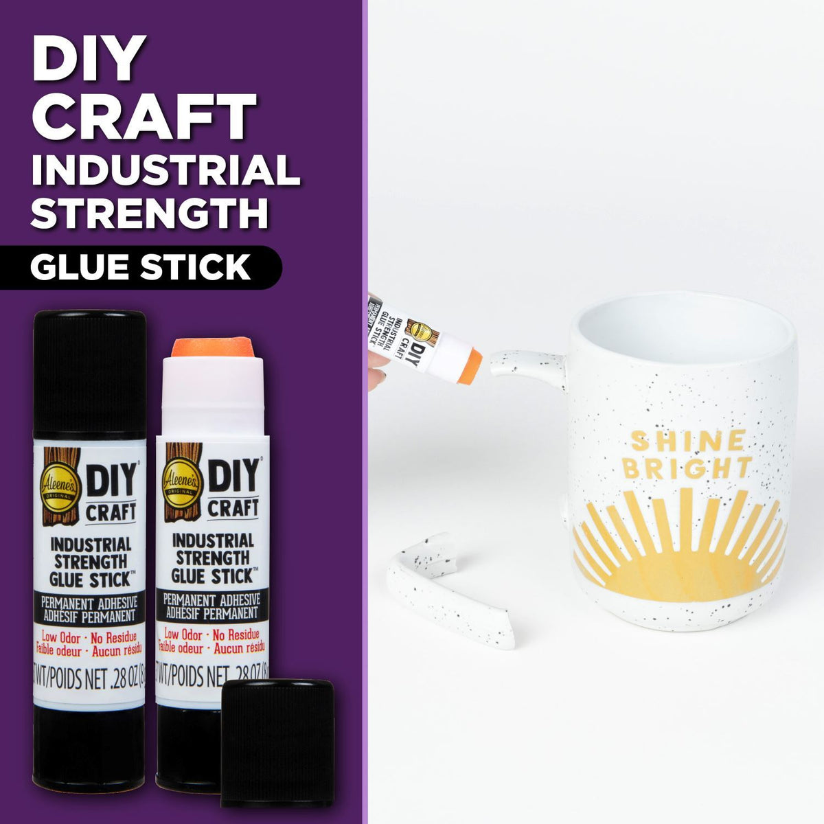 Picture of 43239                               ALEENE'S DIY CRAFT INDUSTRIAL GLUE STICKS 2PK     