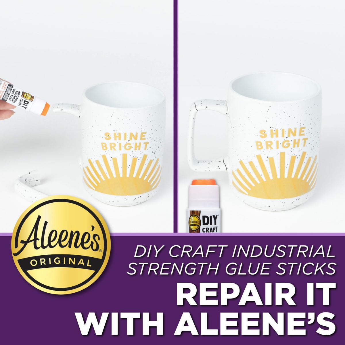 Picture of 43239                               ALEENE'S DIY CRAFT INDUSTRIAL GLUE STICKS 2PK     