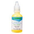 Scribbles Shiny 3D Fabric Paint Bright Yellow