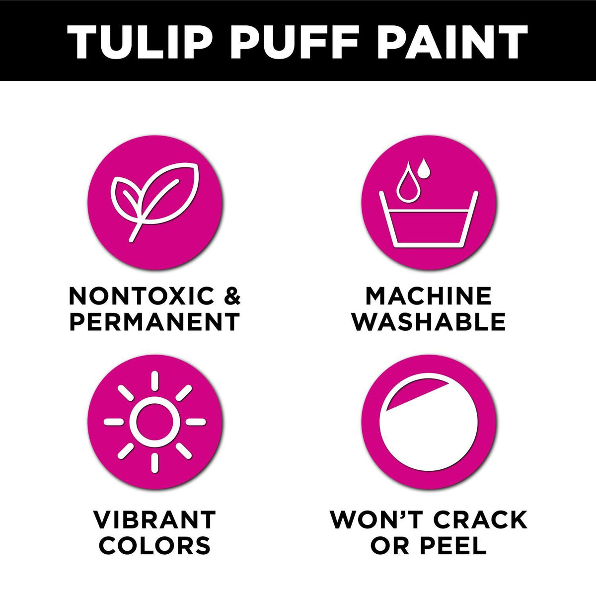 Picture of 41411 Tulip Dimensional Fabric Paint Slick Fluorescent Orange 4 oz.